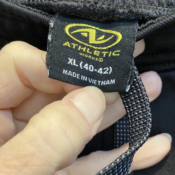 ATHLETIC WORKS -- Sweat/Leisure Pants, Large Man, Elastic Waist - Picture 9 of 12